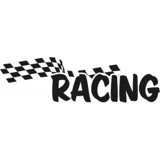Sticker Autocollant racing