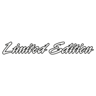 Sticker Autocollant limited edition