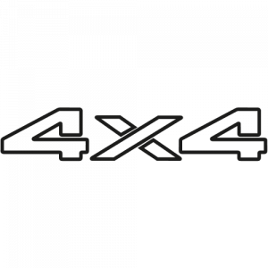 Sticker Autocollant 4x4