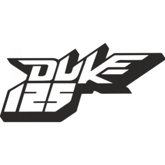 Sticker Autocollant  KTM 125 Duke