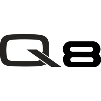 Sticker Autocollant  Audi Q8 2