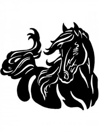 Sticker Autocollant  cheval V87306