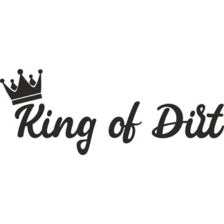 Sticker Autocollant  4x4 King of Dirt