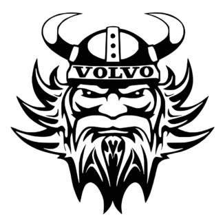Sticker autocollant viking Volvo