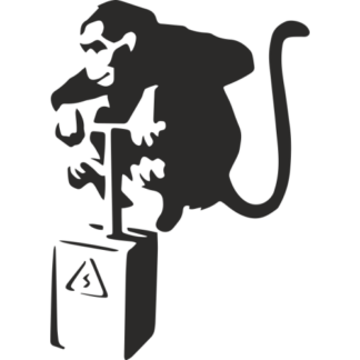 Sticker Autocollant     Singe Explosion street art L87298