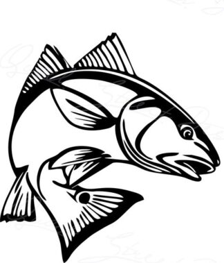 Sticker Autocollant Poisson pêche Q87297