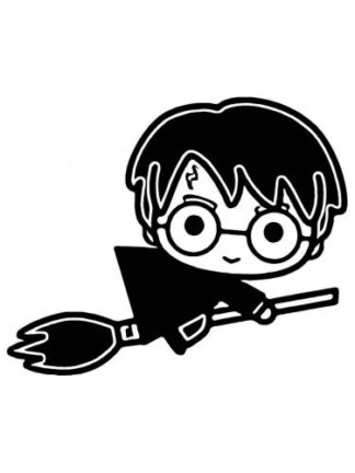 Sticker Autocollant Harry Potter héro T87307