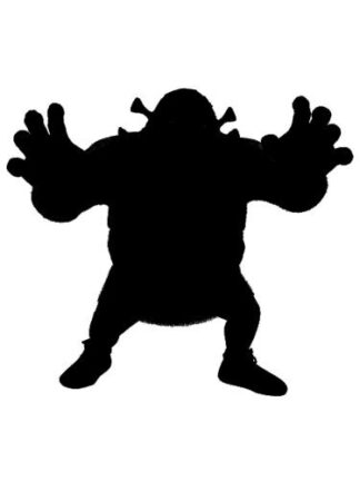 Sticker Autocollant Shrek héro U87303