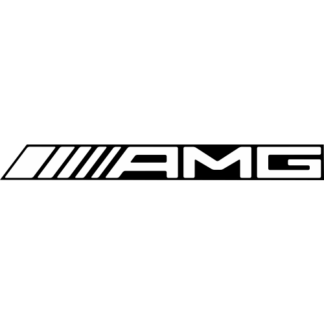 Sticker Autocollant Sticker Mercedes AMG 2