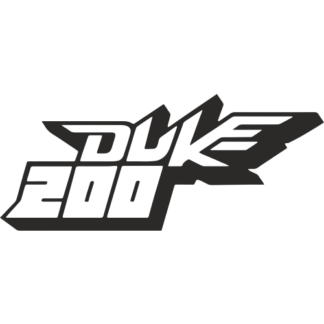 Sticker Autocollant  KTM 200 Duke