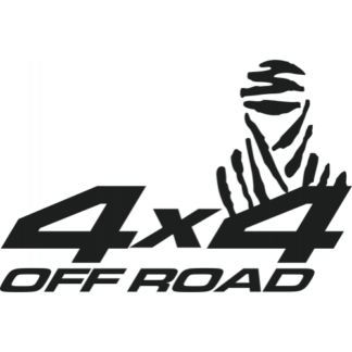 Sticker Autocollant  deco 4x4 offroad