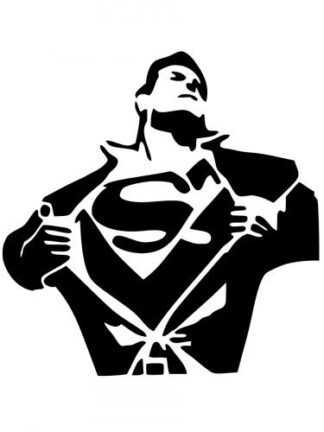 Sticker Autocollant Superman héro U87296