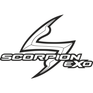 Sticker Autocollant  Scorpion Exo Helmet