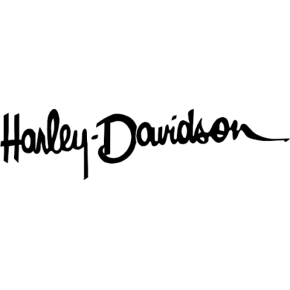 Sticker Autocollant harley davidson script