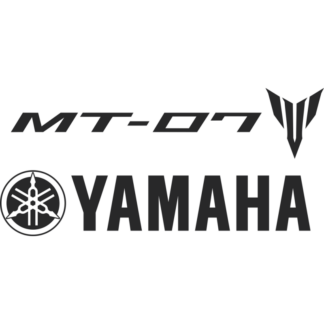 Sticker Autocollant  yamaha mt-07 moto AN87298