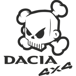 Sticker Autocollant  dacia dc shoes auto AM87375