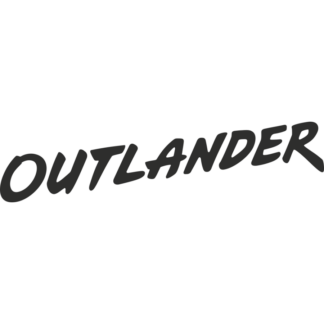 Sticker Autocollant  mitsubishi 4x4 outlander auto AM87344