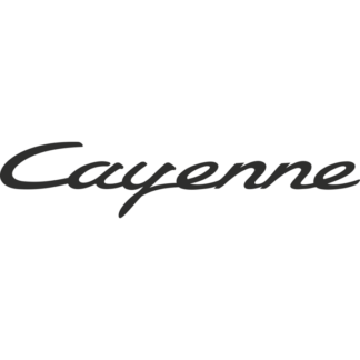 Sticker Autocollant  porsche 4x4 cayenne auto AM87327