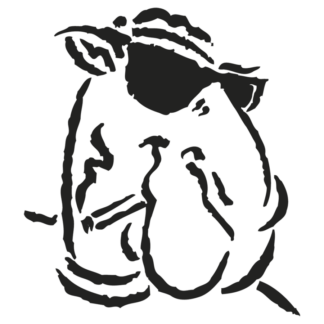 Sticker Autocollant chameau auto AM87430