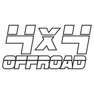 Sticker Autocollant 4x4 offroad auto AM87589