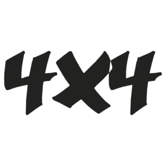 Sticker Autocollant 4x4 auto AM87577