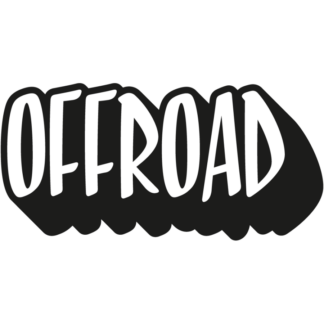 Sticker Autocollant offroad auto AM87570