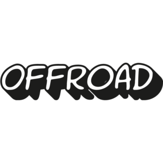 Sticker Autocollant offroad auto AM87568