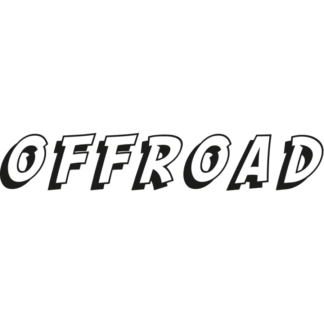 Sticker Autocollant offroad auto AM87565