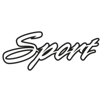 Sticker Autocollant sport auto AM87548