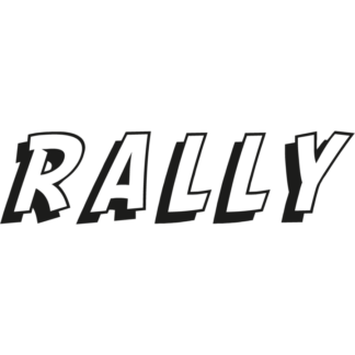 Sticker Autocollant rally auto AM87538