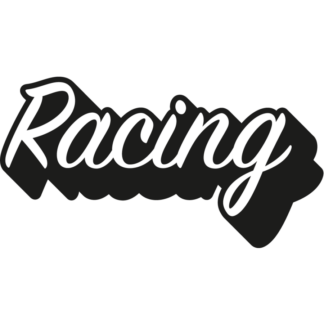 Sticker Autocollant racing auto AM87531