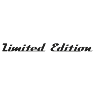 Sticker Autocollant limited edition auto AM87502