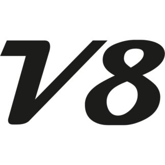 Sticker Autocollant v8 auto AM87492