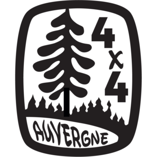 Sticker Autocollant  4x4 auvergne auto AM87425