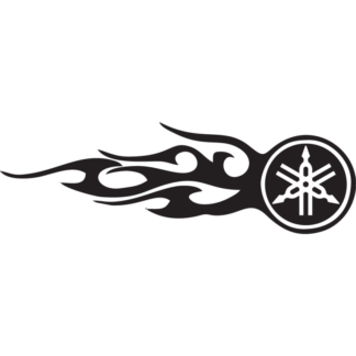 Sticker Autocollant  yamaha  moto AN87330