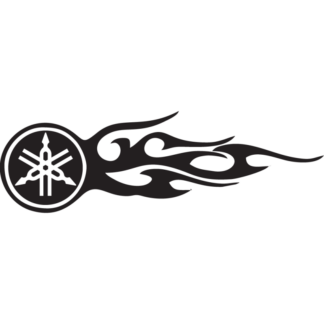 Sticker Autocollant  yamaha  moto AN87329