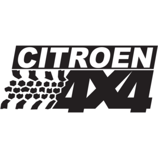 Sticker Autocollant logo 4x4 citroen auto AM87420