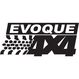 Sticker Autocollant logo 4x4 evoque auto AM87416