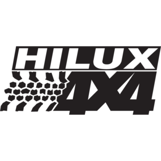 Sticker Autocollant logo 4x4 hilux auto AM87411