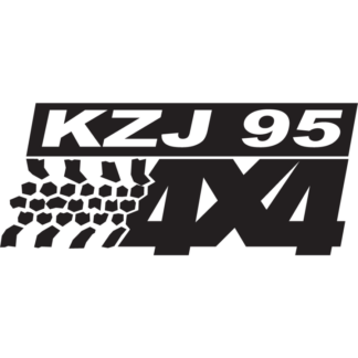 Sticker Autocollant logo 4x4 kzj95 auto AM87405