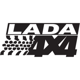 Sticker Autocollant logo 4x4 lada auto AM87403
