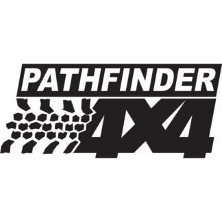 Sticker Autocollant logo 4x4 pathfinder auto AM87393