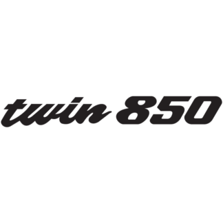 Sticker Autocollant yamaha twin 850 moto AN87323