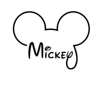 Sticker Autocollant Mickey Disney X87291