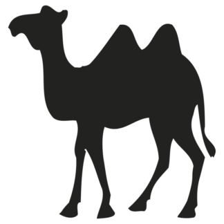Sticker Autocollant chameau auto AM87432