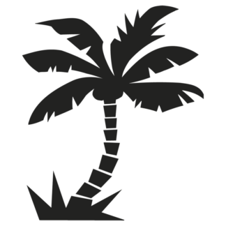 Sticker Autocollant palmier auto AM87431