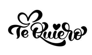 Sticker Autocollant Te quiero disney Z87296