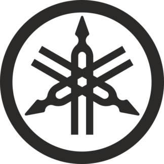 Sticker Autocollant  yamaha  moto AN87331