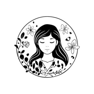 Sticker Autocollant lotus fleur AH87293