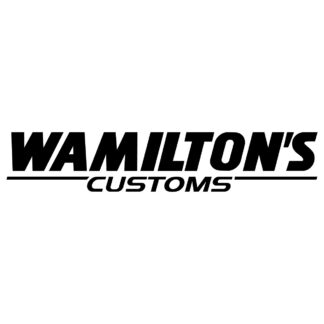 Sticker Autocollant  wamiltons customs nautique AE87314